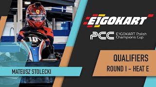 Mateusz Stolecki - Polish Champions Cup 2024 - Qualifiers Round 1 - Heat E - E1Gokart Gdańsk