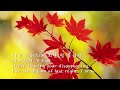 10월의 어느 멋진 날에...on a glorious day in october 영어와 한글자막 english u0026 korean captions