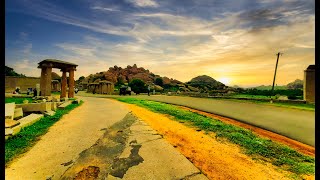 Hampi Scooter Ride - BG score comfortably numb - pink Floyd