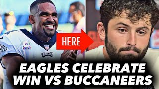 Philadelphia Eagles React To Win vs Tampa Bay Buccaneers