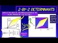 calcblue 1 ch. 17.1 determinants and area in 2 d