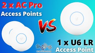 Can I replace my 2 UniFi AC Pros with 1 UniFi 6 Long range? | UniFi U6-LR Unbox, Set Up \u0026 Tests