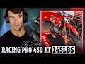 What is it like racing a worked 450 at 145 pounds? - 