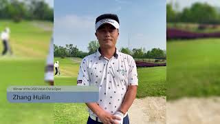 Zander Lombard, Huilin Zhang, Sarit Suwannarut Welcome the 2024 Volvo China Open