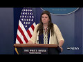 White House press briefing following termination of FBI Director James Comey