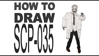 How to draw SCP-035 (Possessive mask)