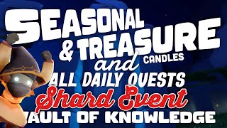 Season \u0026 Treasure Candles and Daily Quests | Vault of Knowledge | SkyCotl | NoobMode