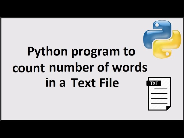 Python How To Count Words In A Document - Mserlglobe