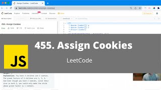 455. Assign Cookies - LeetCode JavaScript