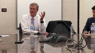 Gov. Charlie Baker says he’s open to working with the Trump administration on some things