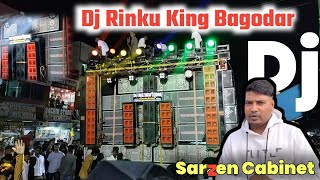 Dj Sarzen Cabinet 👑 | Dj Rinku King Bagodar | बगोदर रोड शो | रिंकू किंग बगोदर झारखंड