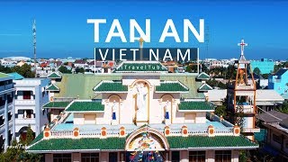 Tan An Church in Long An - Vietnam Travel Guide | Flycam Nhà Thờ Tân An, Long An