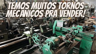 NESSA LOJA VOCÊ ENCONTRA TORNOS MECÂNICO, ROVOLVER, AUTOMÁTICO E CNC, ENVIAMOS PRA TODO BRASIL