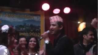 Ramchandra Kafle -Dhaulagiri Hawa Chalio Siriri  (very popular songs )  Part 5 Germany