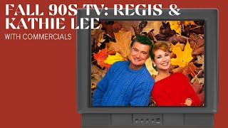 1990s TV Ambience: Regis & Kathie Lee | Original Commercial Breaks