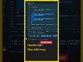 JavaScript Tutorial For Beginners, (Filter JSON Array), JavaScript Arrays, JavaScript in Telugu