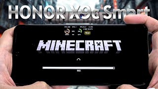 Honor X9c Smart test game Minecraft