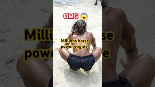 Millions horse power engine 😱 #shorts #youtubeshorts #tarzan #desitarzan #omg #gaumata