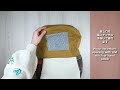 【パッチワークの丸いバッグの作り方】可愛い冬バッグ how to make round patchwork bag diy sewingtutorial