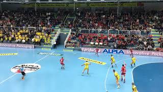 Die letzte Minute im 90. Derby HC Hard vs Bregenz Handball 28:28