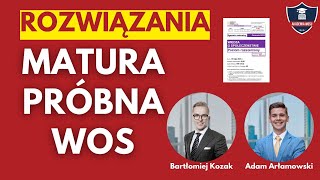 Matura Próbna WOS — ROZWIĄZANIA. 16 grudnia 2024 CKE