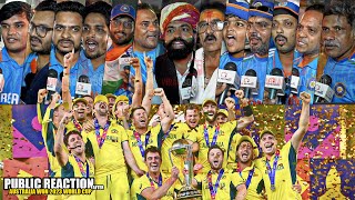 Team India Die Hard Fans Honest Reaction after Australia Won The 2023 World Cup Final Against India