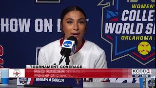 Makayla Garcia goes viral for stealing home at WCWS