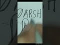 darsh name create logo shorts subscribe