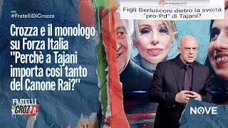 Crozza e il monologo su Forza Italia \