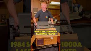 1984 Sony LDP-1000A Laserdisc Player