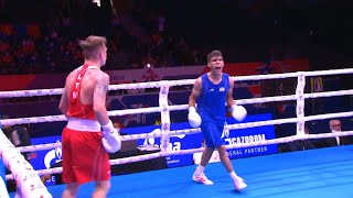 Quarterfinals (60kg) SKURDELIS Edgaras (LTU) vs  SHAHBAKHSH Daniyal (IRI) | AIBA WCHs 2021