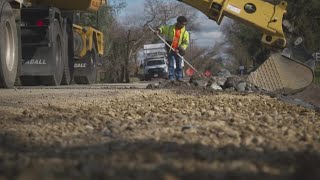 'Potholes' | Sacramento crews filling up damaged roads during storm