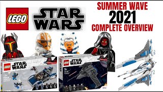 LEGO Star Wars Summer Wave 2021 COMPLETE Overview!
