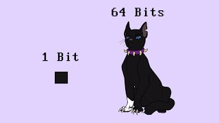64 bits 32 bits 16 bits 8 bits 4 bits 2 bits 1 bit - Warriors Cats Scourge (ART)