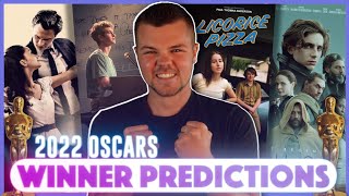 FINAL 2022 Oscar Winner Predictions