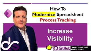 PowerApps Replaces Spreadsheets for Process Tracking | ®GitHub - Video#2