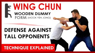Wing Chun Advanced - Defense Against Tall Opponents - Kung Fu Report #299