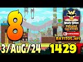 Angry Birds Friends Level 8 Tournament 1429 Highscore POWER-UP walkthrough