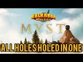 All Holes holed In One Myst Easy Course Walkabout Mini Golf All Holes In One