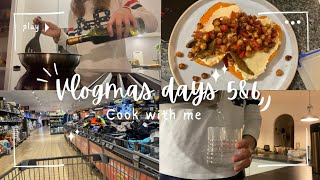 Cook with me, cozy evening & einkaufen gehen | Vlogmas days 5+6 🫶🏻