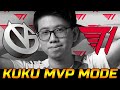 KUKU MVP MODE OF T1 - T1 VS VG GAME 1 TI10 LOWER BRACKET