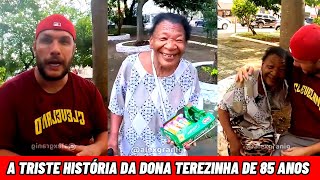 A Triste História da Dona Terezinha de 85 Anos que Vende Balinhas até hoje para Sobreviver 🥺❤️