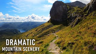 Virtual Run | Stunning Mountain Scenery in Norway