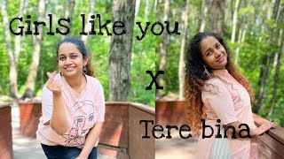Girls like you x Tere bina | MAROON 5 | Jeffrey Iqbal & Purnash
