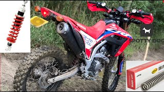 Honda CRF 300l - Tips and Tricks and New suspension - 6 months of Testing