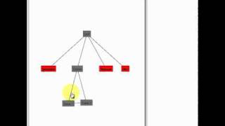 Interactive tree-based knowledge graph visualization with SVG and JavaScript