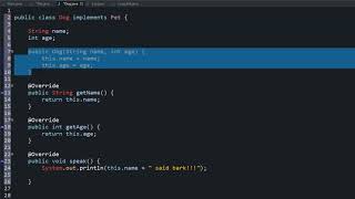 Java Programming Tutorial - 33 - Interface