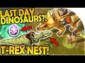 DINOSAURS in LAST DAY?! - T-REX NEST - LAST DAY ON EARTH SURVIVAL + DURANGO = JURASSIC SURVIVAL Game