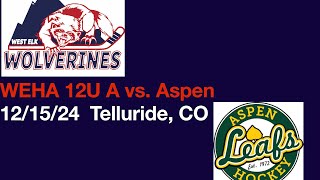 WEHA 12U A v. Aspen 12/15/24