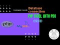 Database connection setup || php mysql with pdo advance level